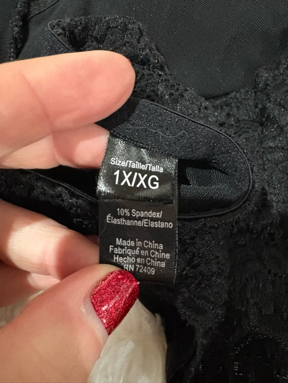 Lace Halter Bralette in Black - Women Intimates